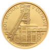 Zlatá mince 1/4 Oz Důl Michal v Ostravě 2010 Proof