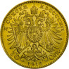 Zlatá mince 10 Korun Františka Josefa I. 1912 Novoražba