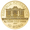 Zlatá mince 1/10 Oz Wiener Philharmoniker různé roky