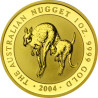 Zlatá mince 1/4 Oz Nugget Kangaroo různé roky