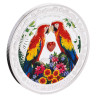 Stříbrná mince 1 Oz Love is precious Macaws 2025