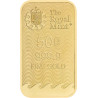 Zlatý slitek 50 g Britannia