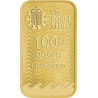 Zlatý slitek 100 g Britannia