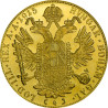 Zlatá mince 4 Dukát František Josef I. 1915 Novoražba