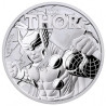 Sada stříbrných mincí 9 x 1 Oz Marvel 2017-2021