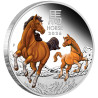 Stříbrná mince 1 Oz Lunar Series III Year of the Horse 2026 Kolorováno Proof