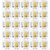 Zlatý slitek 25 x 1 g PAMP Multigram