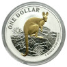 Stříbrná mince 1 Oz Kangaroo (RAM) 2010 Zlaceno